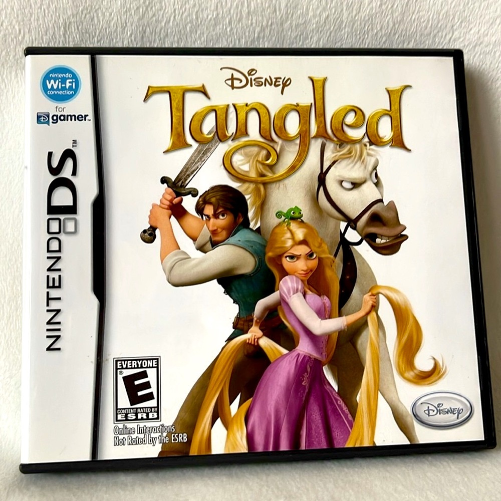 Nintendo DS Disney Tangled Video Game Complete with Manual & Case